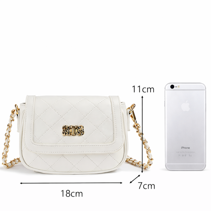 Lunara 人気ミニショルダーチェーンバッグ.