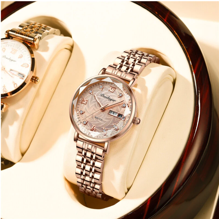 Lunara™ ローズエレガンス腕時計