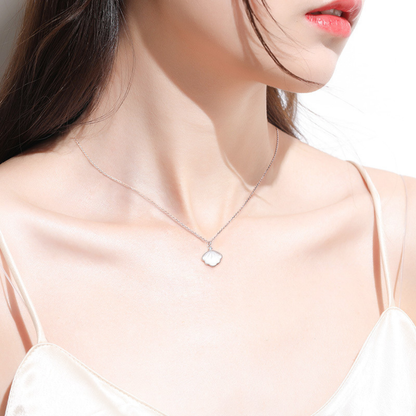 Lunara PearlShell™ – パールシェル 925シルバーネックレス