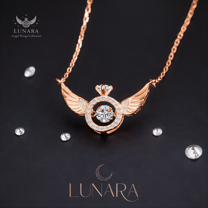 Lunara™  天使の翼ハートネックレス.