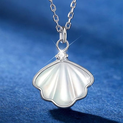 Lunara PearlShell™ – パールシェル 925シルバーネックレス