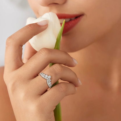 Lunara™ プリンセスクラウン S925リング.