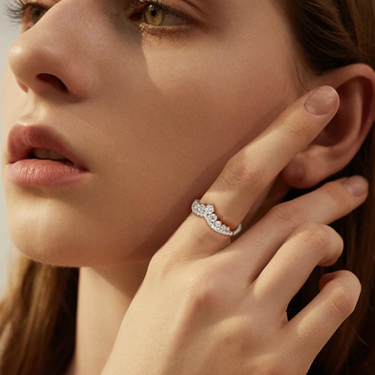 Lunara™ プリンセスクラウン S925リング.