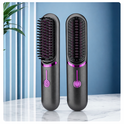 Lunara™ 充電式コードレスヘアブラシ.