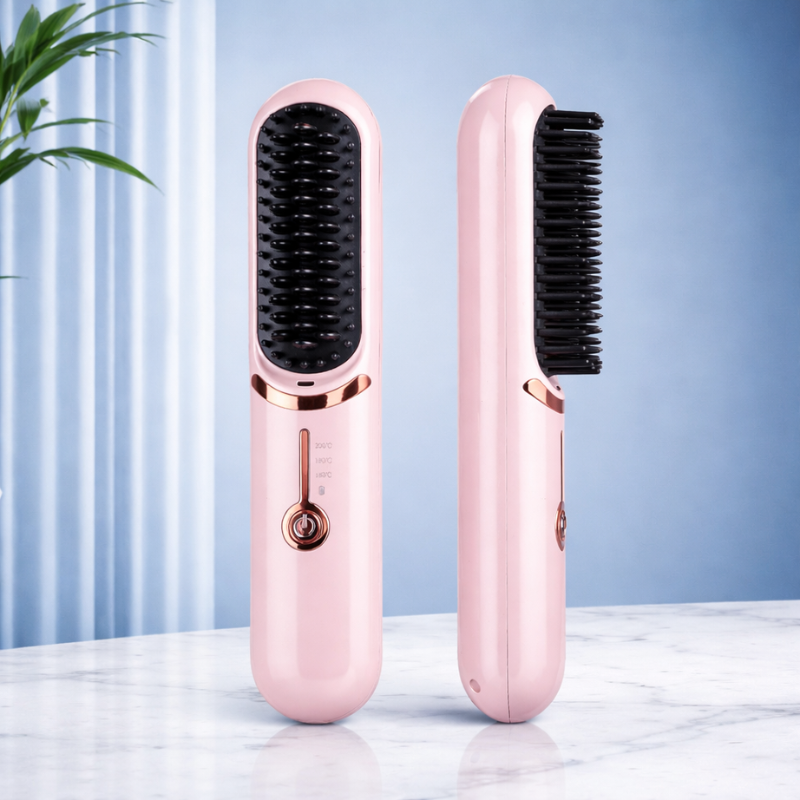 Lunara™ 充電式コードレスヘアブラシ.