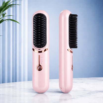 Lunara™ 充電式コードレスヘアブラシ.