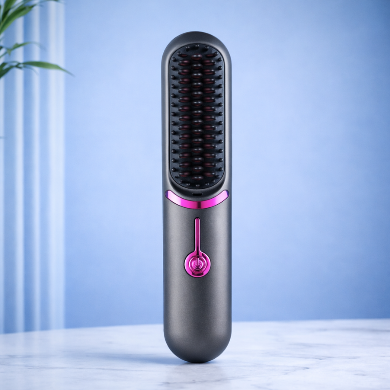 Lunara™ 充電式コードレスヘアブラシ.