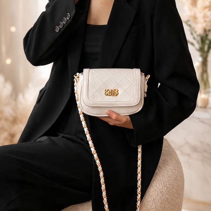 Lunara 人気ミニショルダーチェーンバッグ.