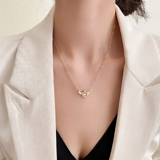 Lunara™  天使の翼ハートネックレス.