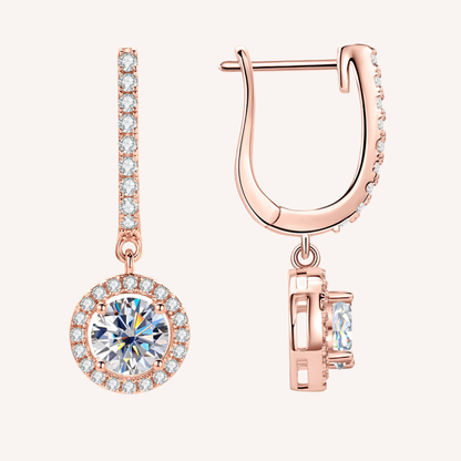 Lunara™ モアサナイト ダイヤモンド ピアス