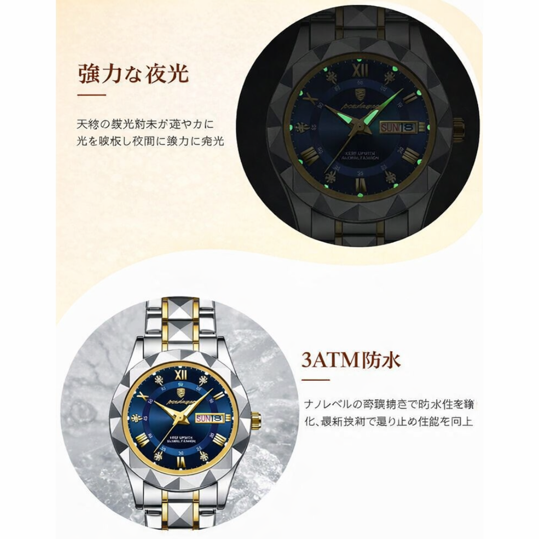 Lunara™ 上品デザイン レディースウォッチ.